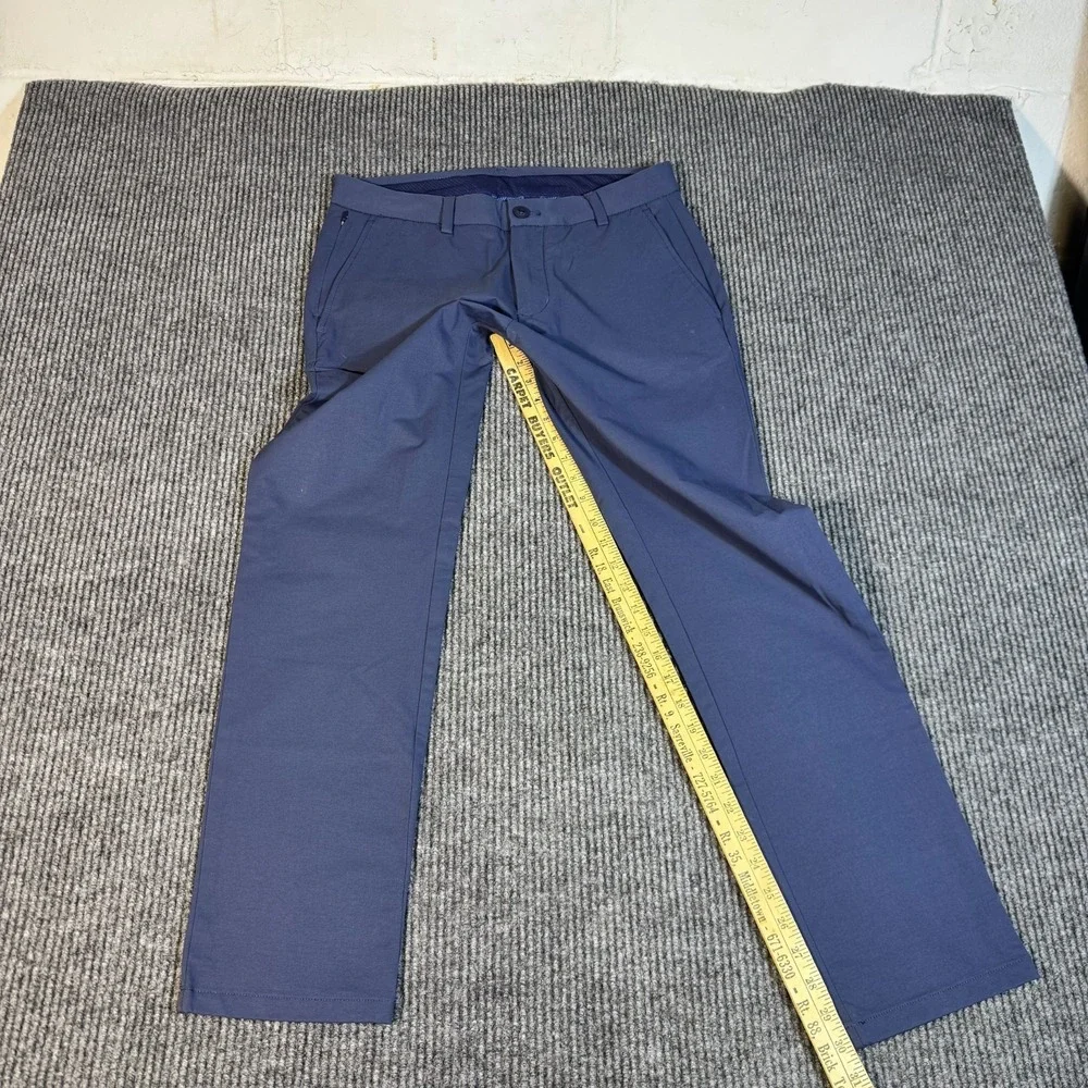Vineyard Vines OTG On The Go Chino Pants Mens Size 32x30 Navy Golf Performance